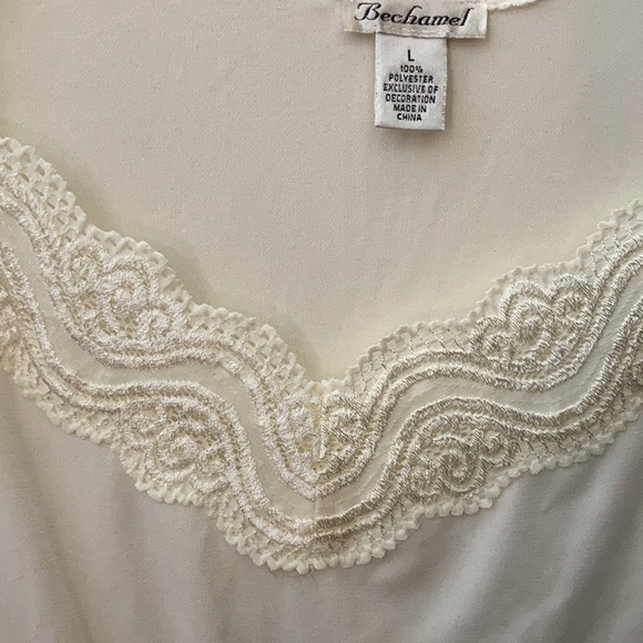 FINAL MARKDOWN Ladies bechamel lace trim tank top large - Picture 3 of 4